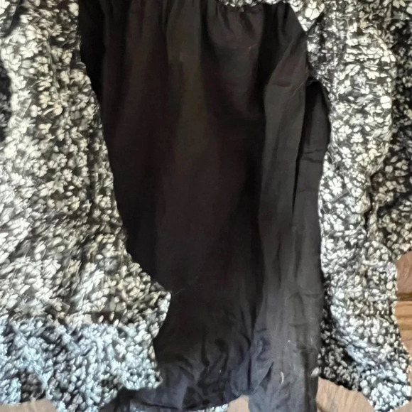 Dizzy Lizzy of Los Angeles Smocked Black & White 100% Cotton Dress Size Medium - Picture 6 of 8